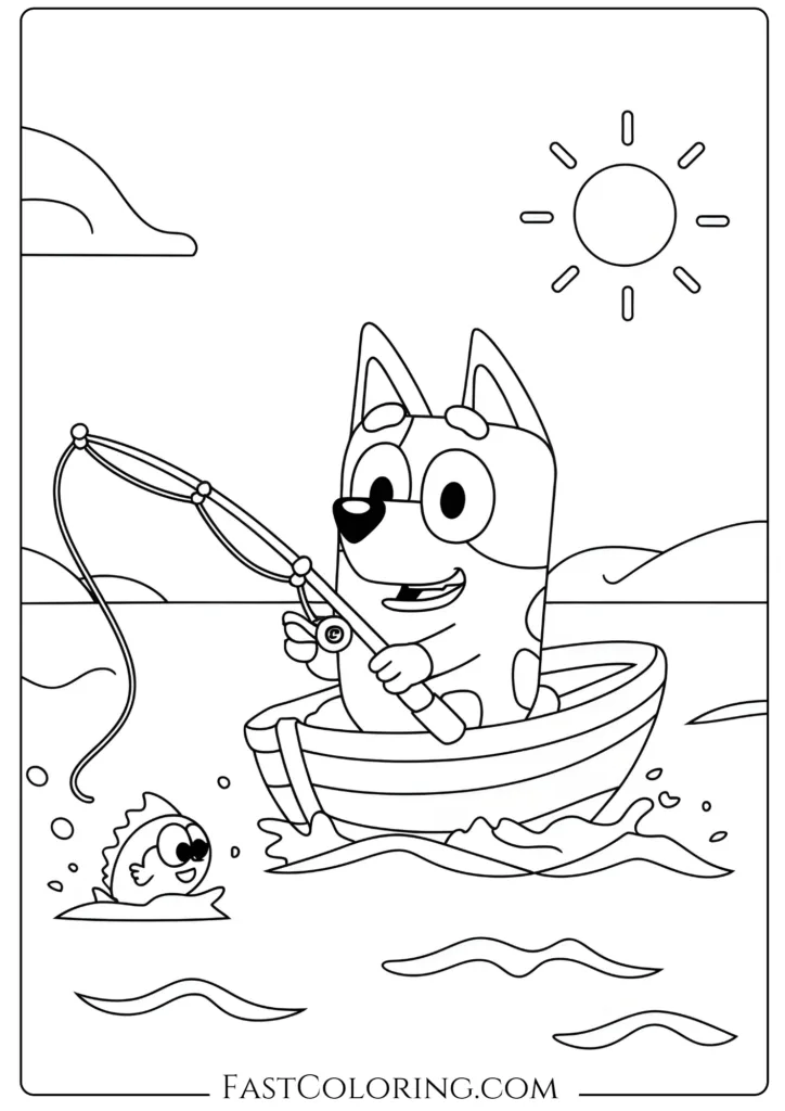 Bluey’s Fishing Trip