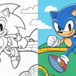 Free Printable Sonic Coloring Pages