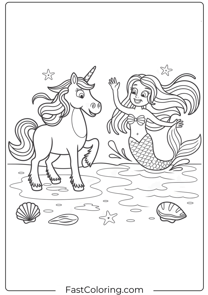 Unicorn and Mermaid Adventure